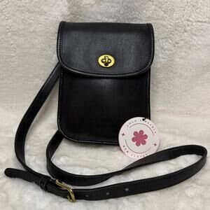 Vintage Coach Project Bag Small SidePack 9978 Black Crossbody